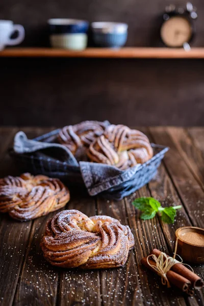 Kringle - Естонська кориці коса хліб — стокове фото