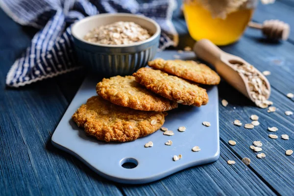 Traditional Australian Anzac biscuits — Stock Photo, Image