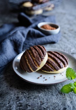 Çikolata Conchas - tatlı Meksika ekmek