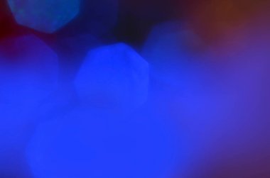 ufuk bokeh ışıklar.