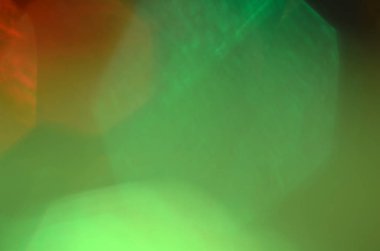 ufuk bokeh ışıklar.