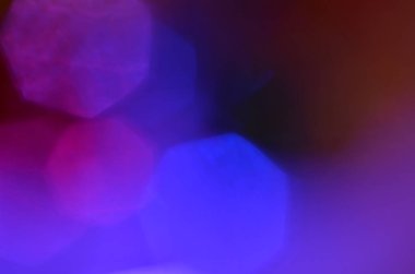 ufuk bokeh ışıklar.