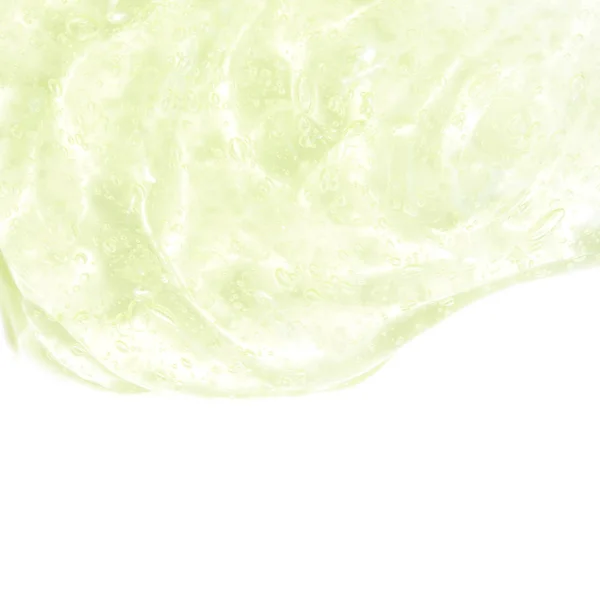 Косметический Крем Гель Текстуры Изолированы Белом Фоне Концепция Ухода Кожей — стоковое фото
