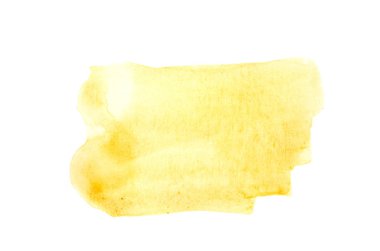 Soyut suluboya el boyası dokusu, beyaz arka planda izole edilmiş. - Görüntü