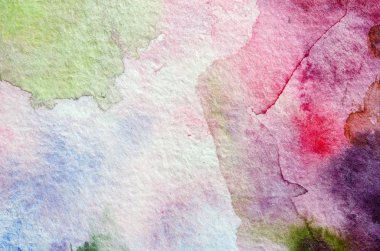 Soyut suluboya el boyası dokusu. - Görüntü