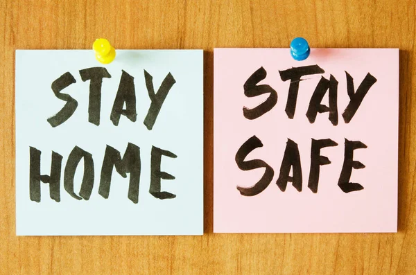 Stay Home Safe Self Isolation Quarantine Campaign Protect Yourself Lives — Stock Photo, Image