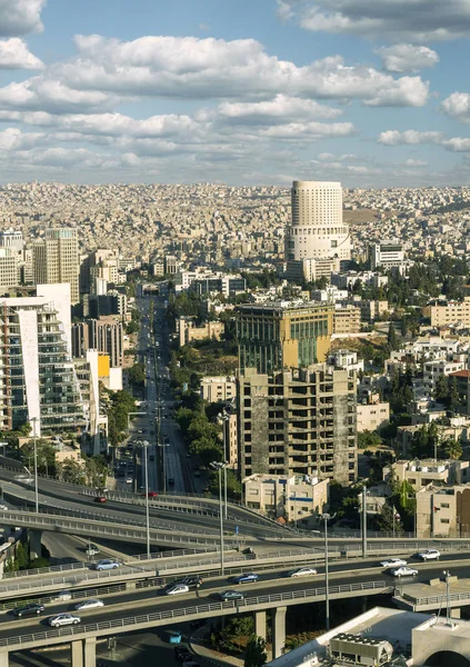 Paisaje urbano de Ammán capital de Jordania — Foto de Stock