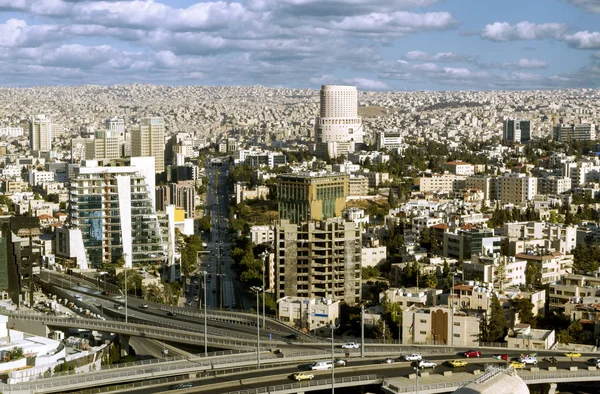 LAndscape de Ammán capital de la ciudad de Jordania —  Fotos de Stock