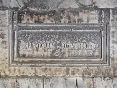 Tomb of Enrico Dandolo in Hagia Sofia clipart