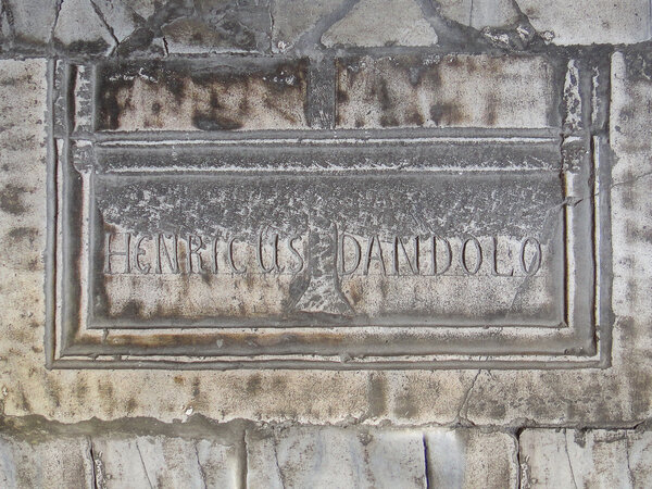 Tomb of Enrico Dandolo in Hagia Sofia