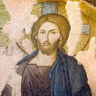 Mosaic of Christ Pantocrator  clipart