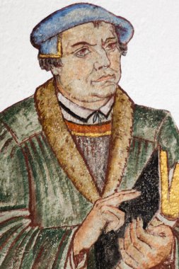 Martin Luther Alman reformcu fresk