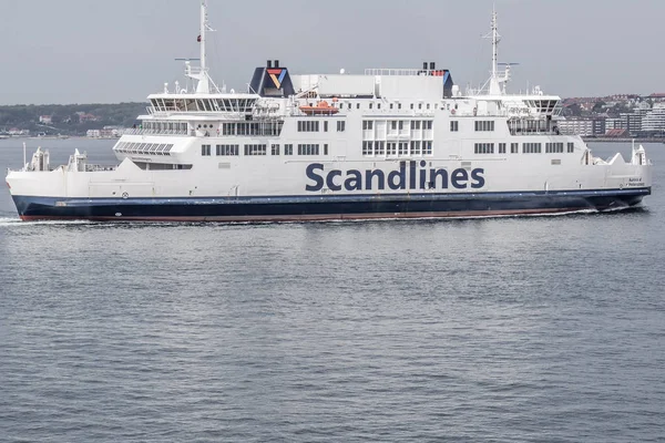 Ferryboat entre Suecia y Dinamarca — Foto de Stock