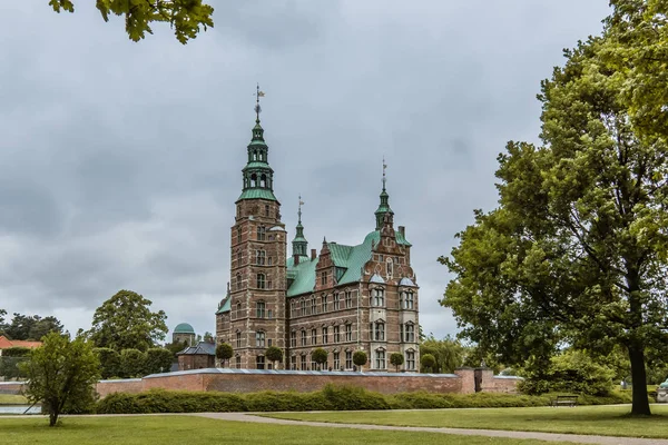 Castelo de Rosenborg Copenhague, Dinamarca, 8 de junho de 2017 — Fotografia de Stock
