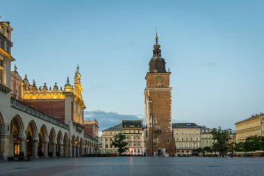 Krakow ana kare kule ve Belediye Binası, Polonya, 15 S