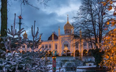 Noel dekorasyon Mağribi Palace Tivoli Bahçeleri