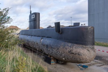 Ünlü cüce denizaltı Kopenhag Uc3 Nautilus gövdesi
