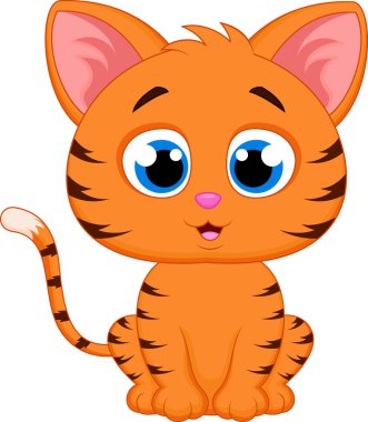Şirin kedi çizgi filmi.