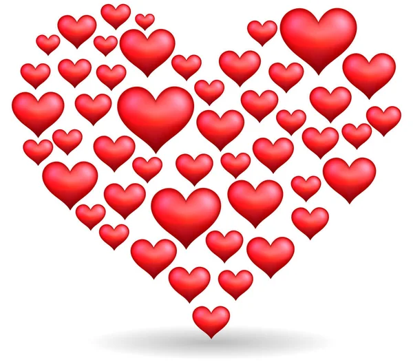 Kalp geçmişi. Sevgililer günü kartı..