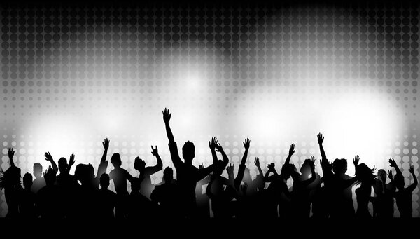 люди танцуют на вечеринке в ночном клубе