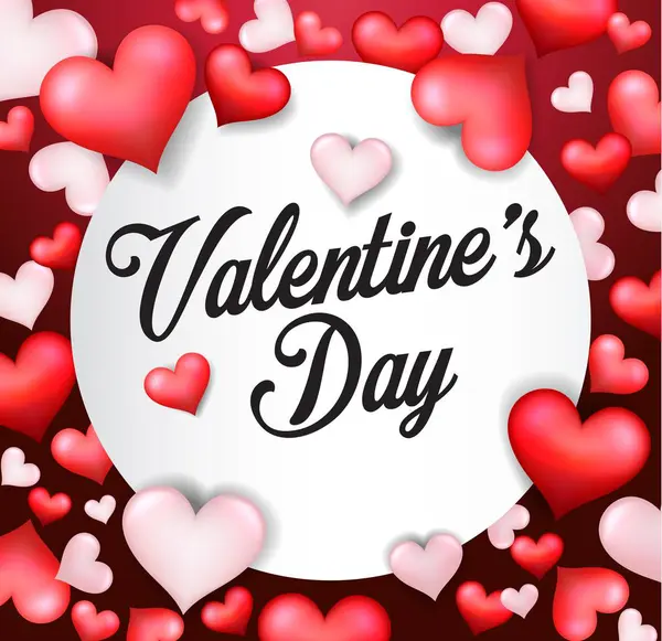 Kalpli sevgililer günü arkaplanı