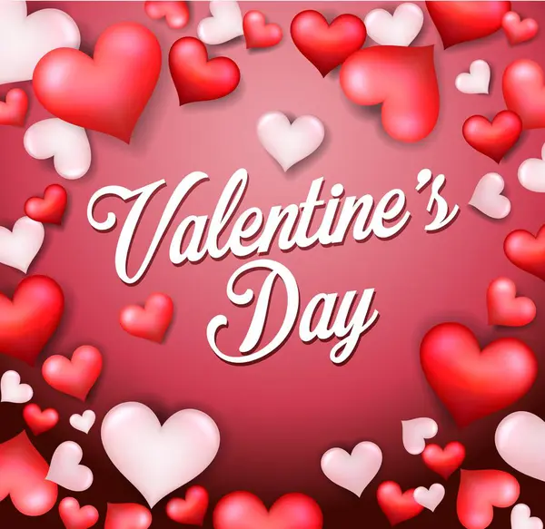 Kalpli sevgililer günü arkaplanı