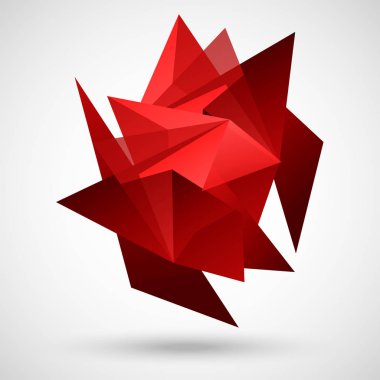 soyut geometrik şekiller, vektör illüstrasyonu 