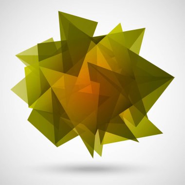 soyut geometrik şekiller, vektör illüstrasyonu 