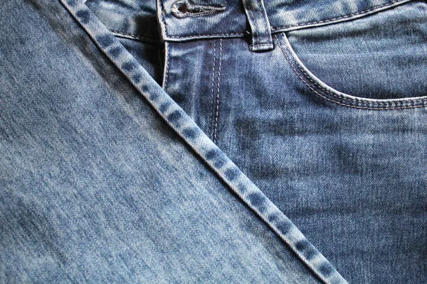 Tasche Jeans Hintergrund — Stockfoto