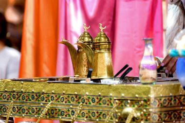 Kahve oryantal tarzı için Kettle