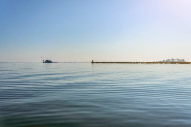 Su çıkarımı nehir kumu.