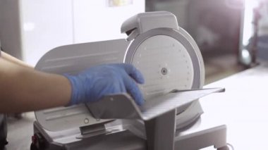 Ticari mutfak jambon dilim makine keser