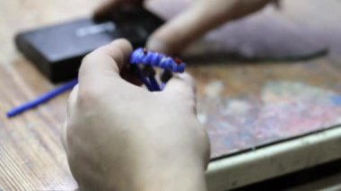 Ceramet implant yaratık süreç Laboratuvarı.