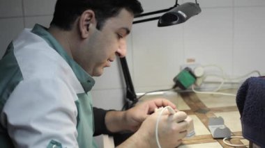 Ceramet implant yaratık süreç Laboratuvarı.