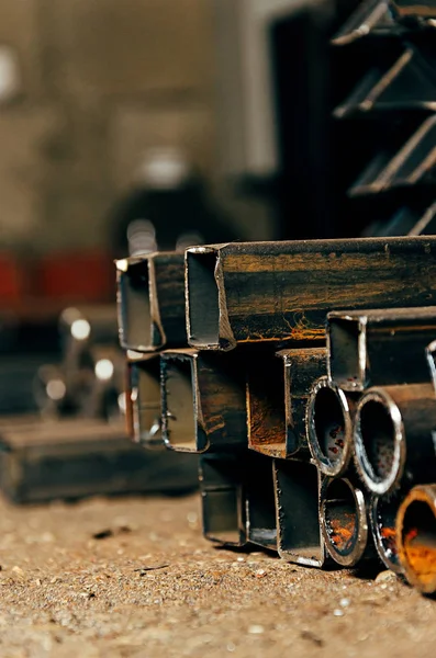 Metal Paslı boruları adet arka plan