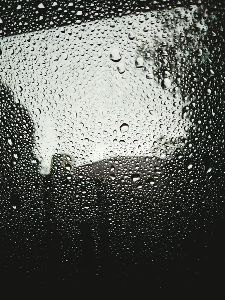 Drops on the window — Stock Photo, Image