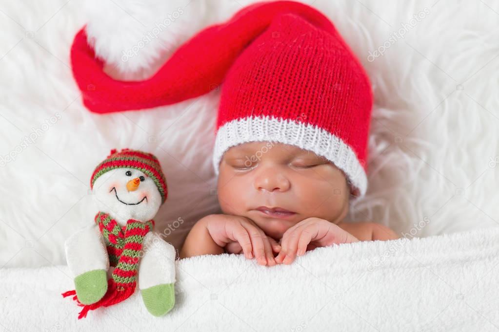  happy newborn santa claus 