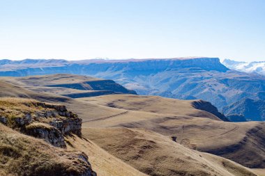 Manzara panorama mountain sonbahar hills gündüz ile