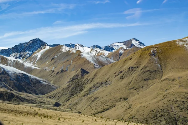 Manzara panorama Kafkasya dağ sonbahar hills gündüz ile