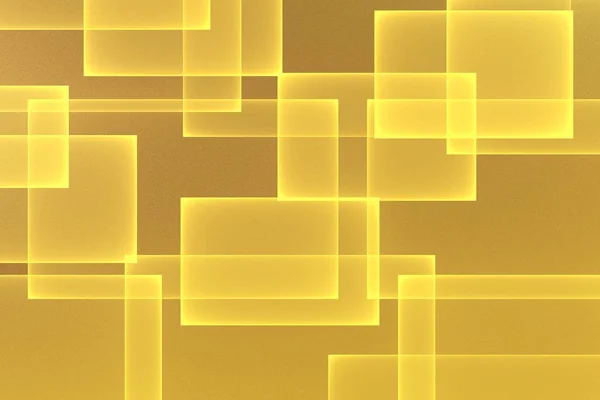Astratto sfondo dorato con rettangoli — Foto Stock