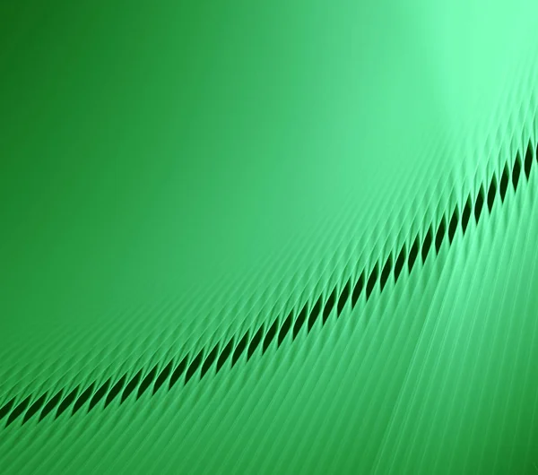 Abstrakt fraktal grön bakgrund — Stockfoto