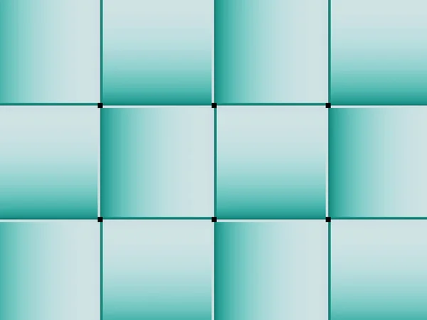 Abstrakter fraktaler Hintergrund von Quadraten — Stockfoto