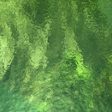 Arka plan tasarımı için. Algler su altında taklit