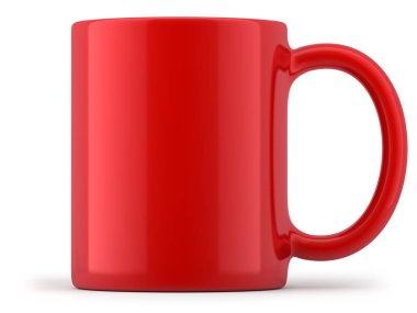 izole kırmızı kupa