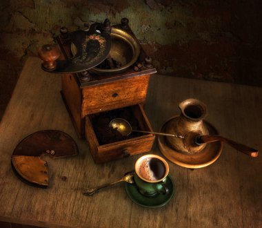 kahve ile natürmort. hoş kokusu ve canlandırıcı tatmak kahve - ne-ebil var olmak daha iyi ?!