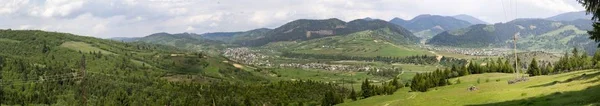 Panorama de paisagem de montanha — Fotografia de Stock