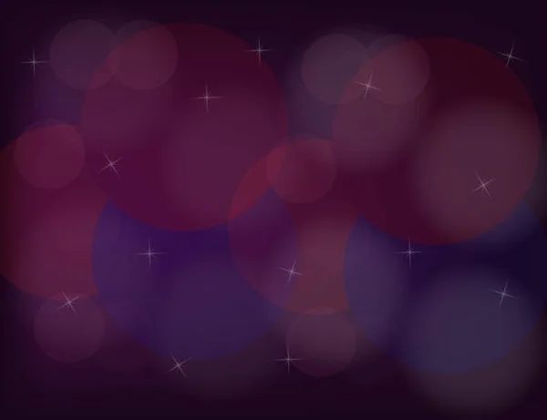 Аннотация Sparkling Stars Holiday Background bokeh effect . — стоковый вектор