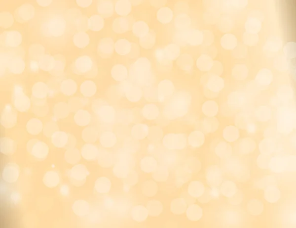 Resumen Sparkling Stars Golden Holiday Fondo efecto bokeh — Vector de stock