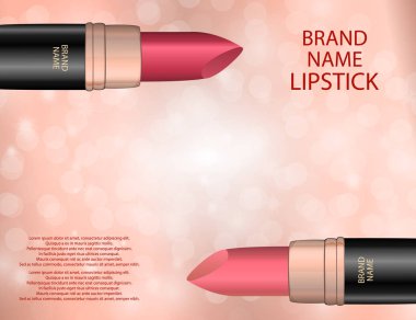 Renk ruj veya köpüklü etkileri arka plan üzerinde merhem ile tüplerin göz alıcı seti