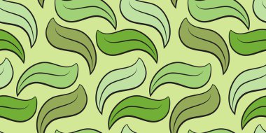 Web sitesi, duvar kağıdı, tekstil baskı, doku, düzenlenebilir için yaprakları ile tekrarlanabilir arka plan,